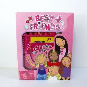 Sandy Creek Best Friends Craft Kit Book, Scrapbook, Keyring, Stickers, Threads